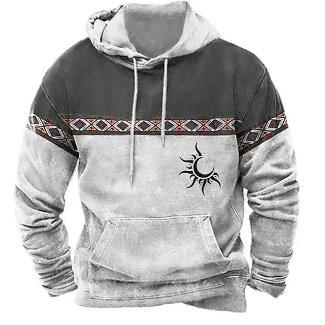 Vintage Totem Autumn Sweatshirt 3D Print Hoodies Loose Men/WOMEN Hoodie Holiday Hoodie Long Sleeve Coat Men Clothing