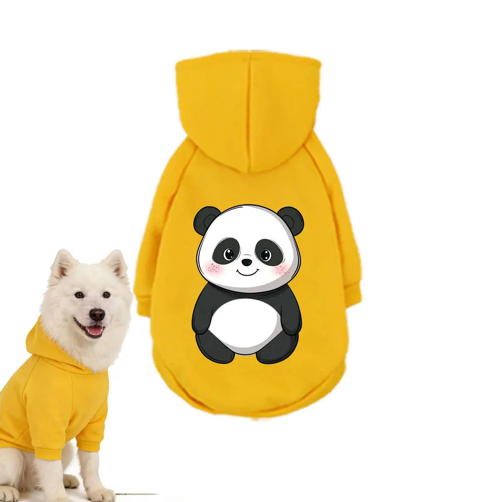 Pet Hooded Sweatshirt Cats & Dogs Fashion Unique Printed Pattern For Pomeranian Maltese Golden Retriever