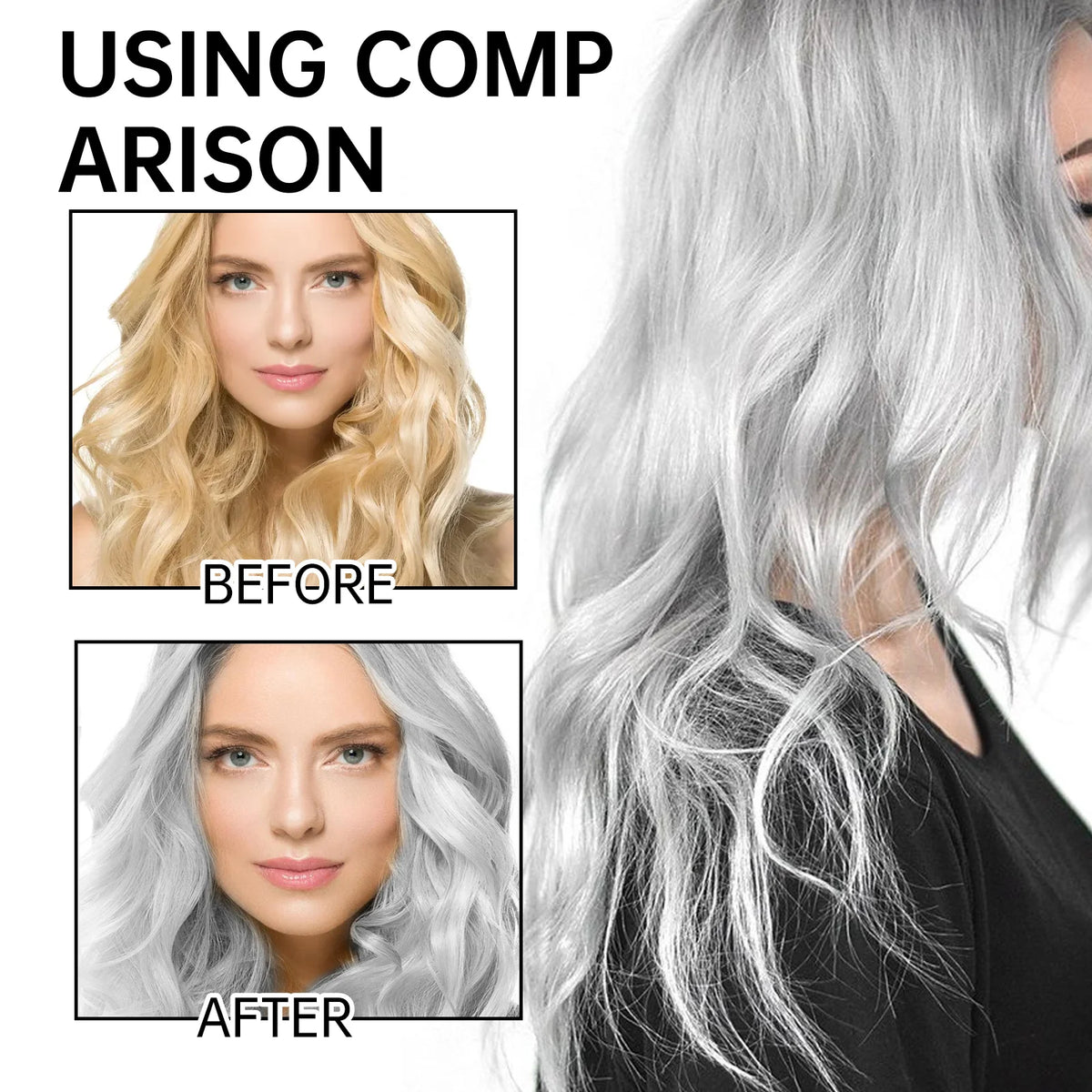 NatureTint™ Hair Dye Comb 🌿✨ — Cover Grays with Ease