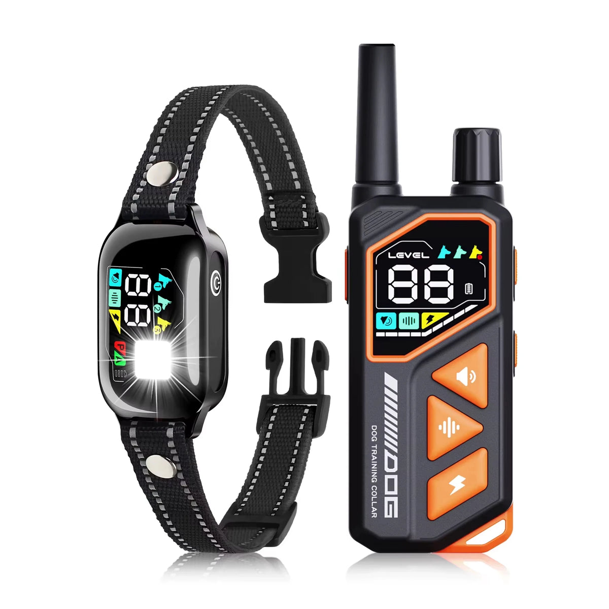Smart AI Dog Training Collar with Remote – 3300ft Range & IPX7 Waterproof