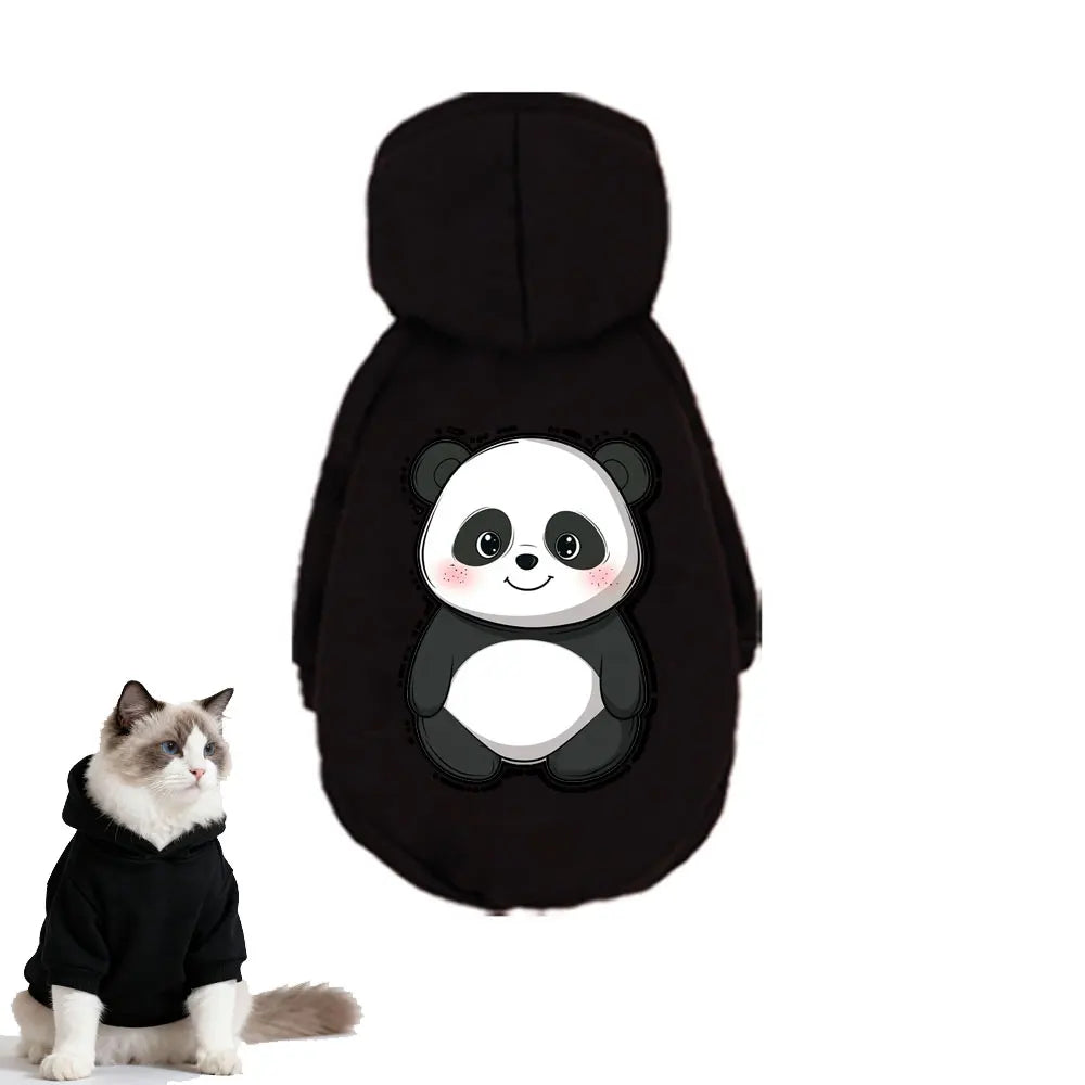 Pet Hooded Sweatshirt Cats & Dogs Fashion Unique Printed Pattern For Pomeranian Maltese Golden Retriever
