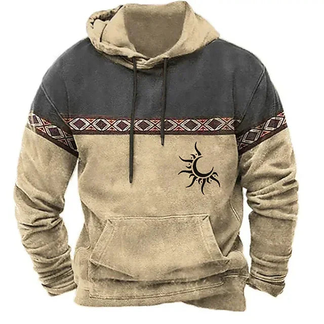 Vintage Totem Autumn Sweatshirt 3D Print Hoodies Loose Men/WOMEN Hoodie Holiday Hoodie Long Sleeve Coat Men Clothing