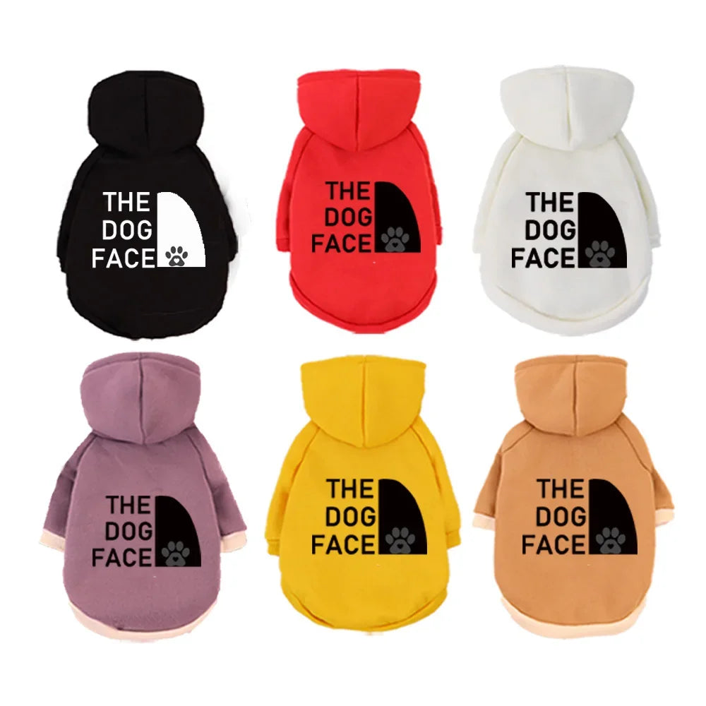 Pet Hooded Sweatshirt Cats & Dogs Fashion Unique Printed Pattern For Pomeranian Maltese Golden Retriever
