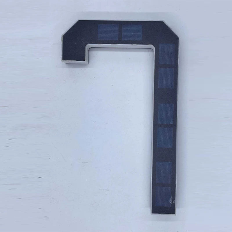 SolarAddress™ LED Numbers 🌞💡 — Easy-to-Spot Home Style