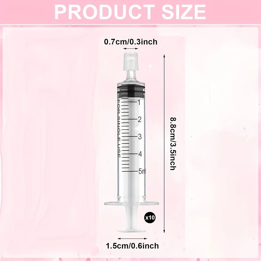 40-piece perfume refill set: funnel, dropper, dropperbottle, syringe, travel and diy cosmetics