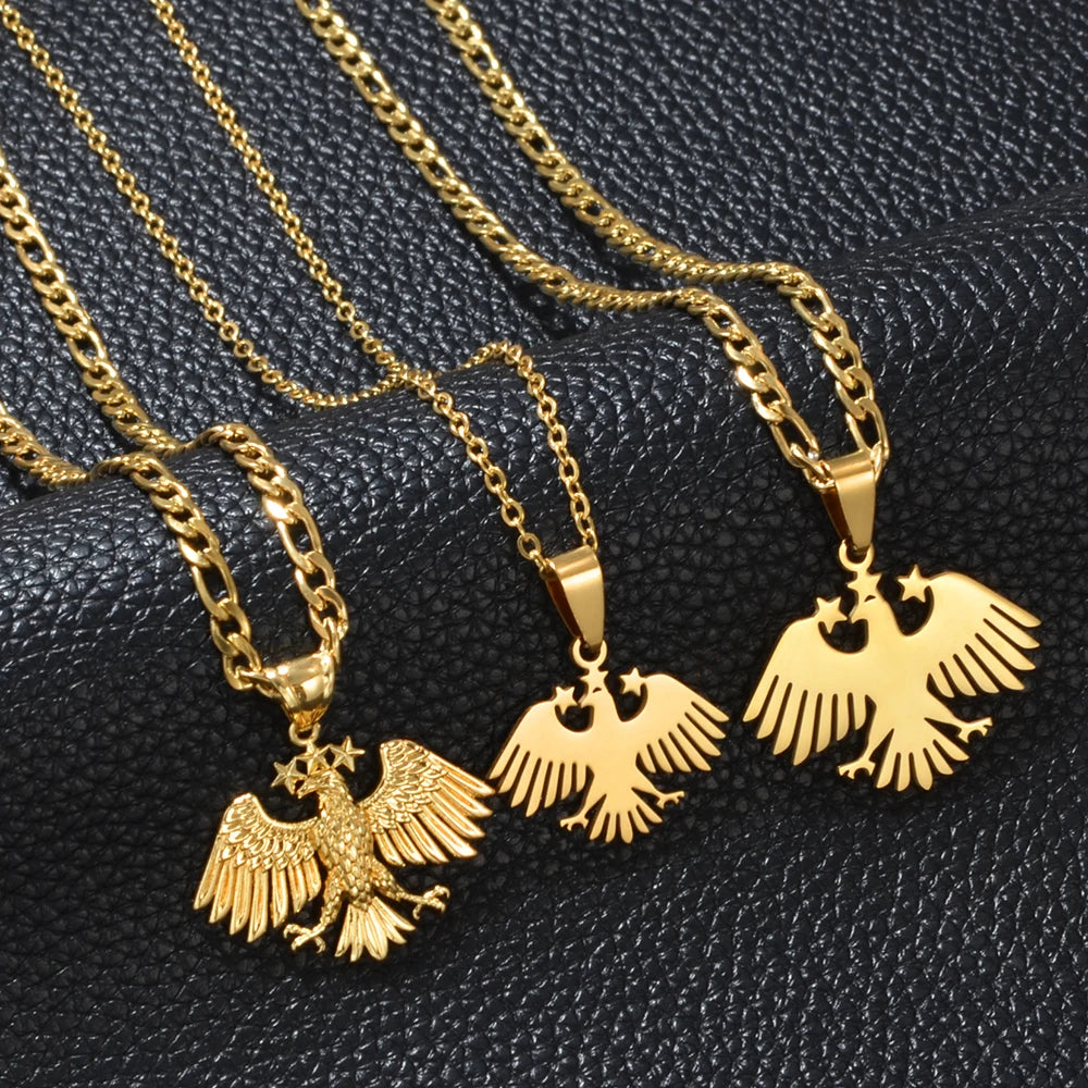 Syria Flag Pendant Neckalces for Woman Men,The New Syrian Eagle Jewelry #566562