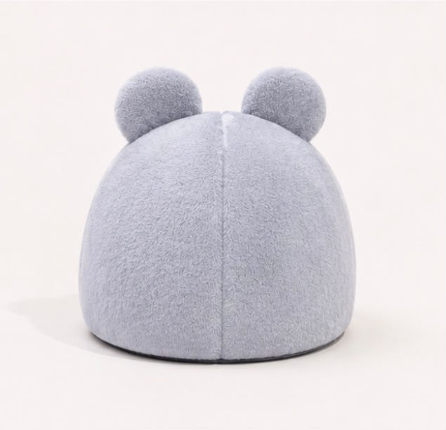 Cute Mouse Shaped Hamster Bed House, Hedgehog Hideout Nest Small Pet Winter Warm Cage Accessories