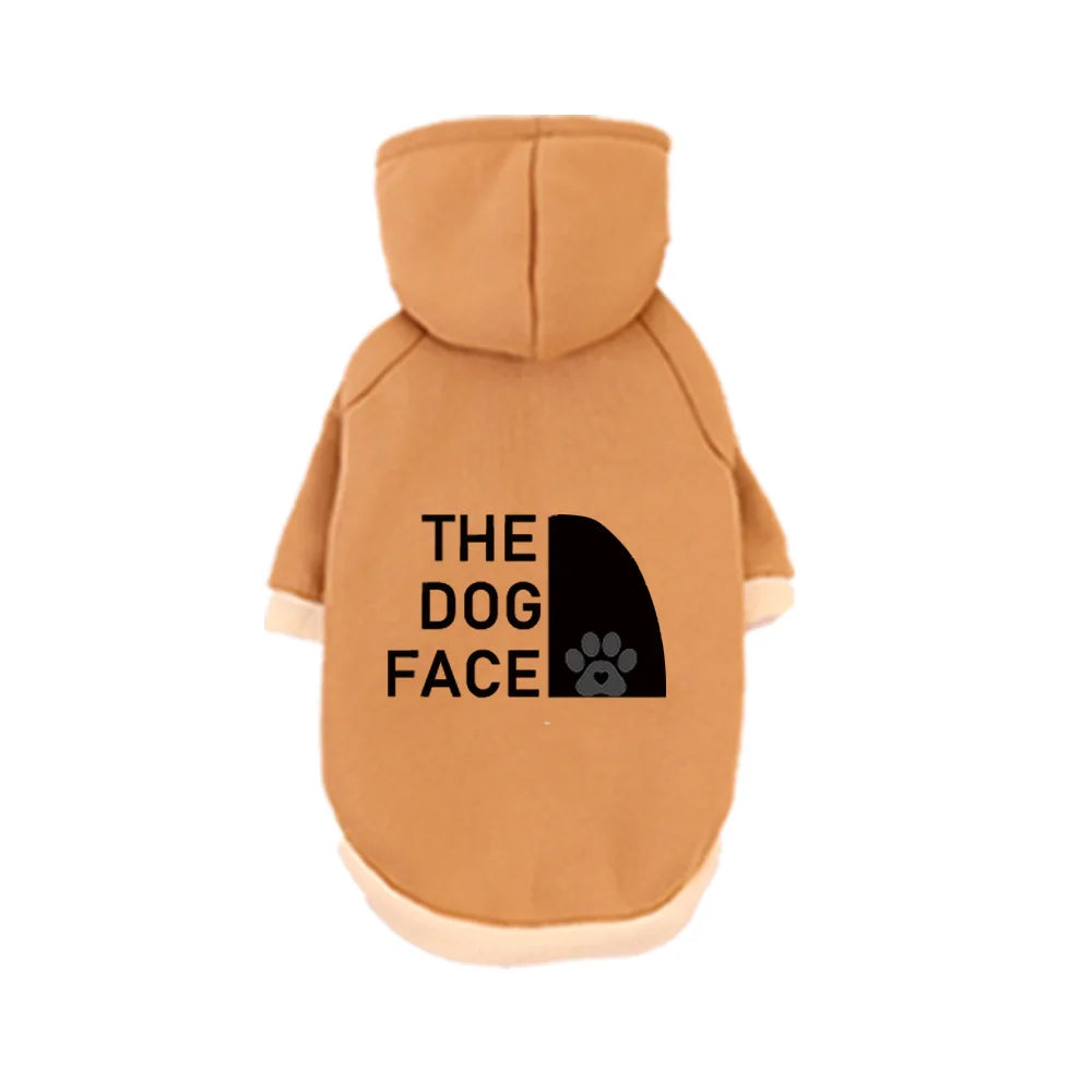 Pet Hooded Sweatshirt  Cats & Dogs Fashion Unique Printed Pattern For Pomeranian  Maltese Golden Retriever