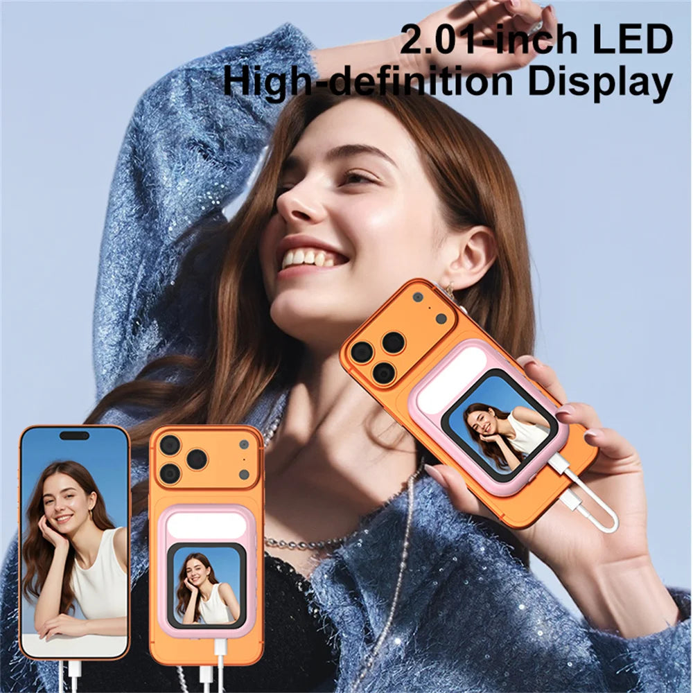 MagniSelf™ Display 🪞📱 — Frame Every Shot with Confidence