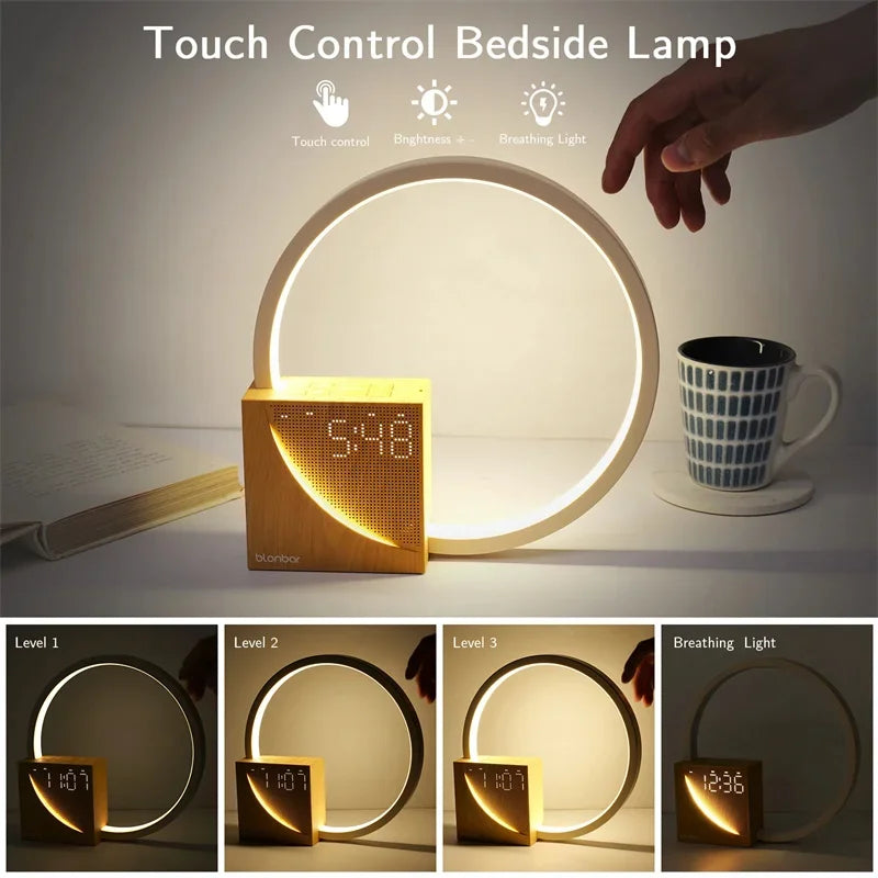 4-in-1 Multifunction Bedside Lamp