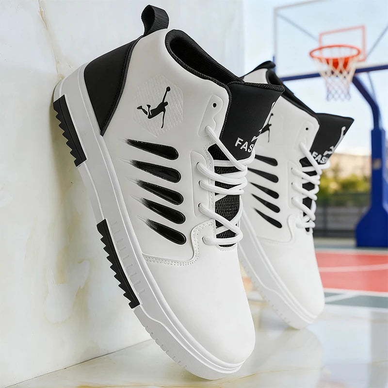 Spring/Summer Large Size Fashionable Mid-Top Versatile High-Quality Durable Business Casual Outdoor Sports Men's Shoes