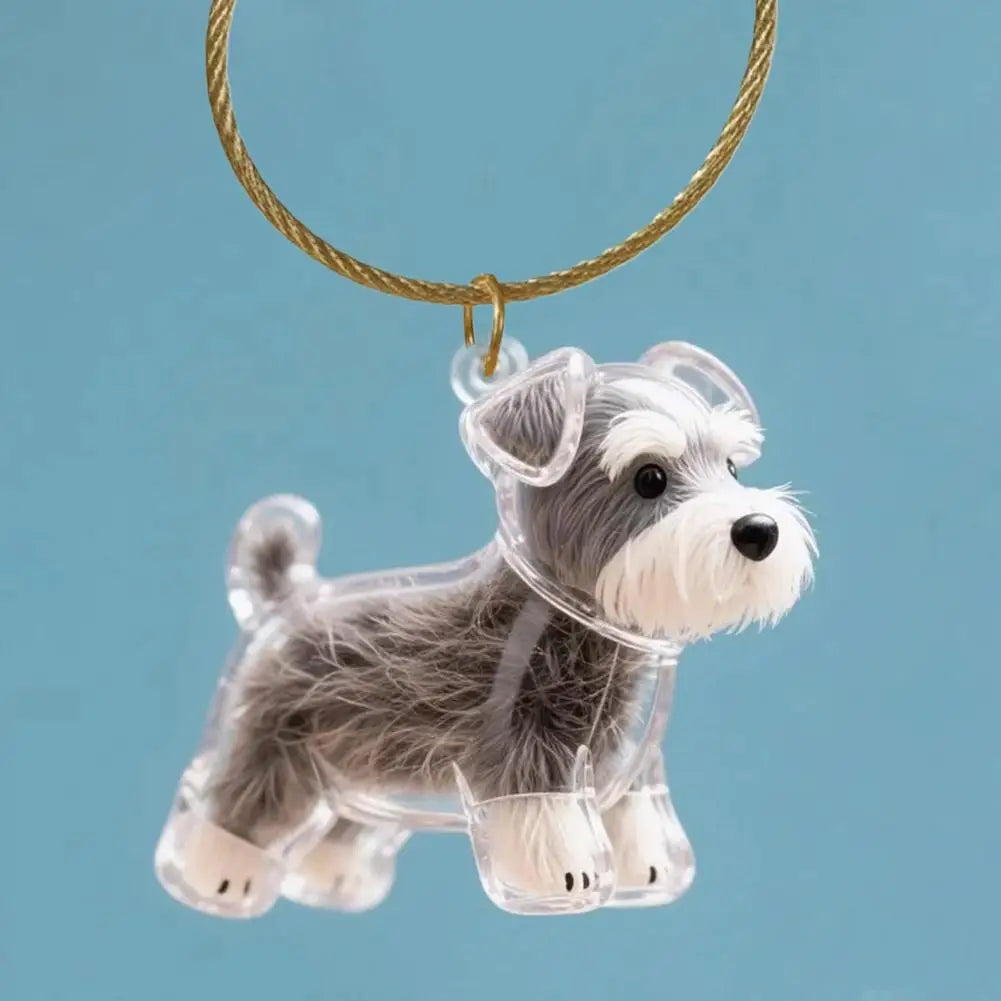 Dog Hair Storage Memorial Keepsake Pendant Backpack Keychain Pet Hair Fur Capsule Key Pendant Transparent Fur Collection Box