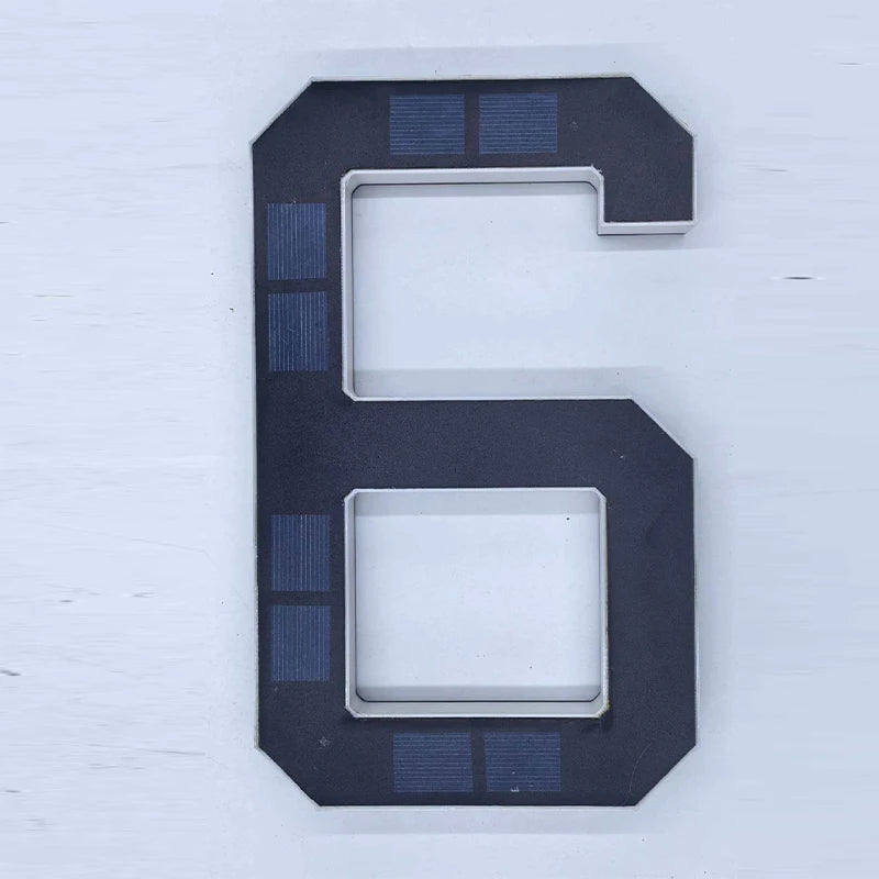 SolarAddress™ LED Numbers 🌞💡 — Easy-to-Spot Home Style
