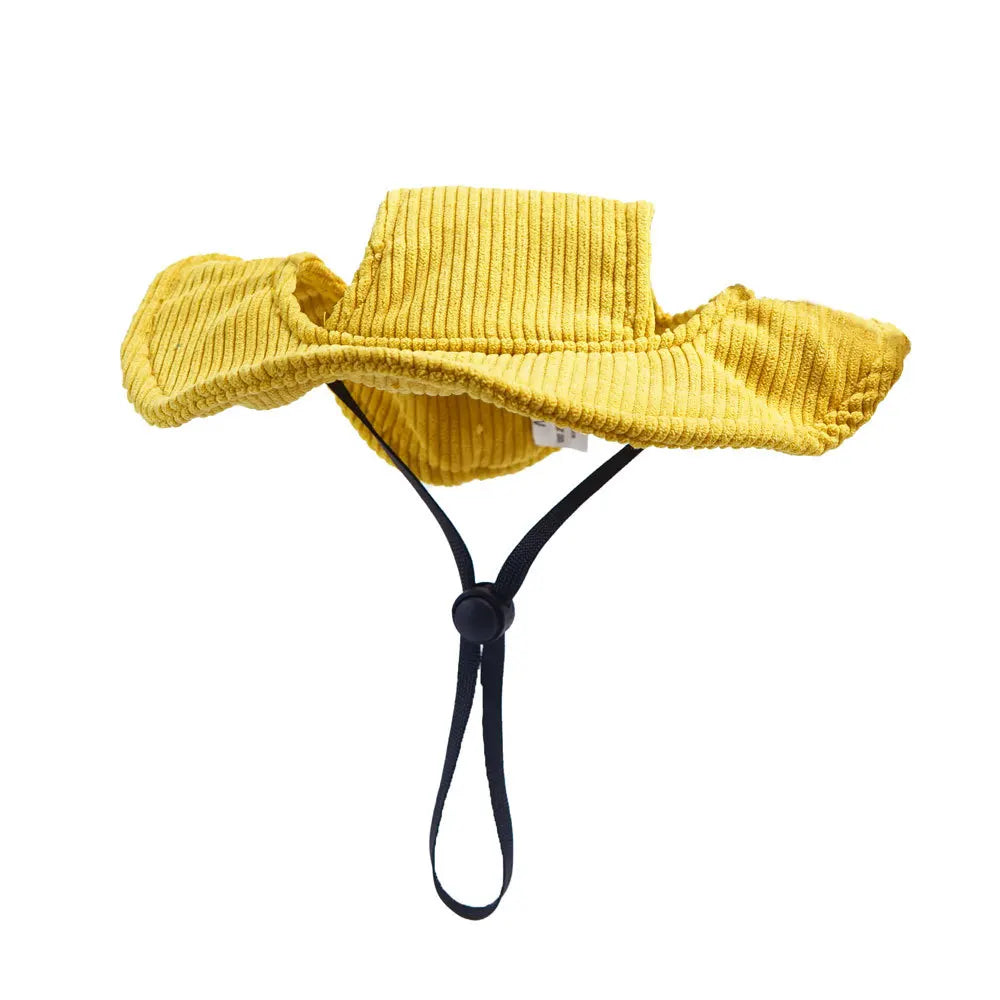 Fashionable Pet Dog Hat with Adjustable Sun Protection XS to XL Size for Small Medium Large Dogs Pet Outdoor Suppies Accessories