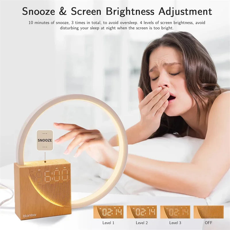 4-in-1 Multifunction Bedside Lamp