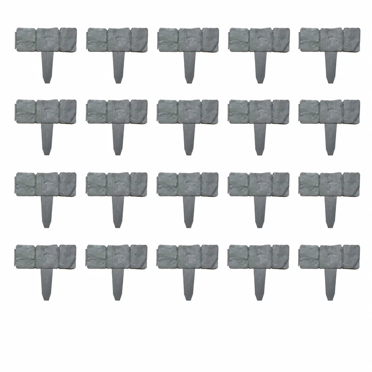 StoneEdge™ Garden Border 🪨🌿 — Instantly Neat Lawn Edges