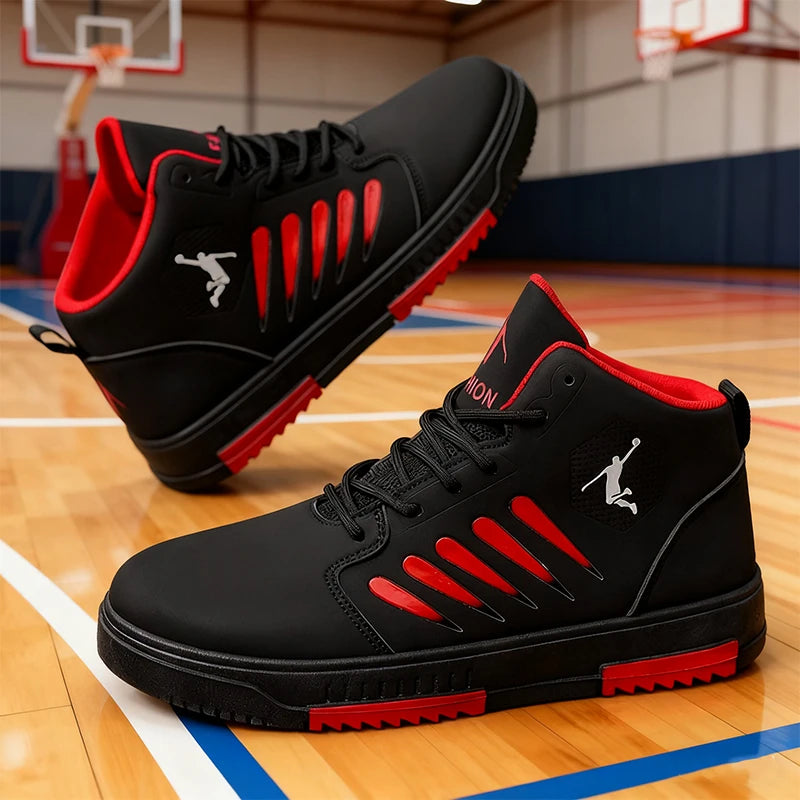 Spring/Summer Large Size Fashionable Mid-Top Versatile High-Quality Durable Business Casual Outdoor Sports Men's Shoes