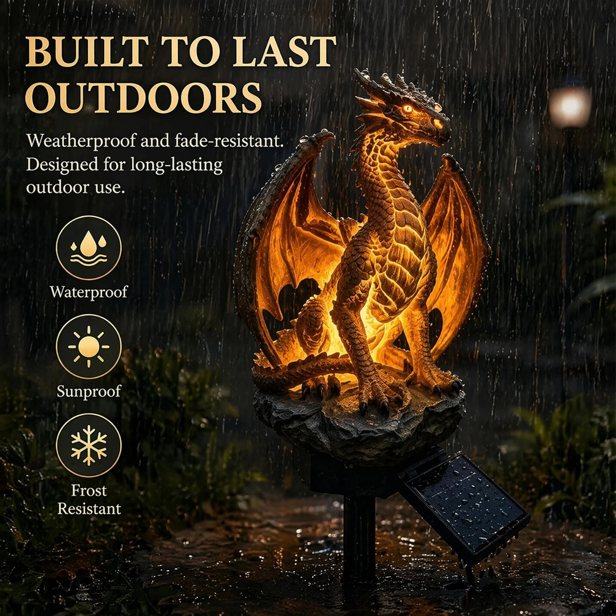 DragonGlow™ Solar Statue 🐉✨ — Ignite Your Garden with Fantasy