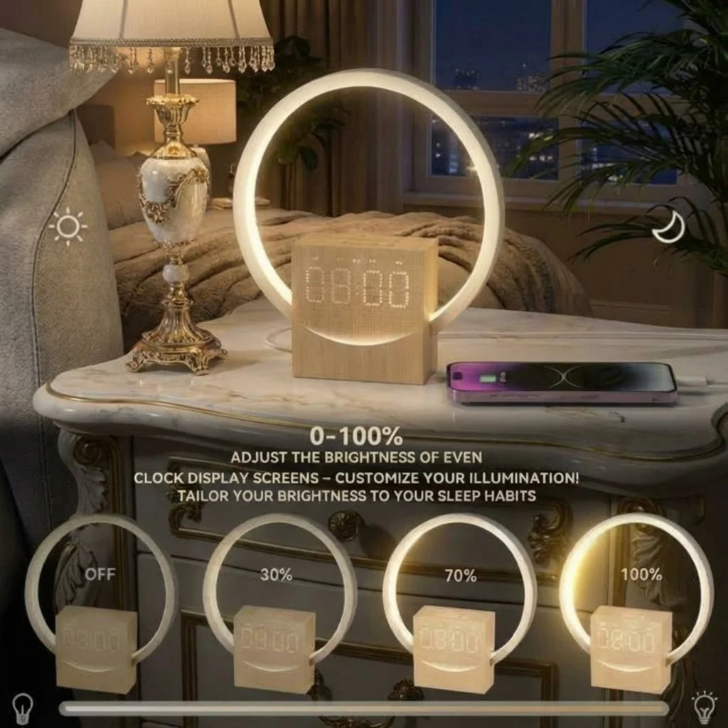 4-in-1 Multifunction Bedside Lamp