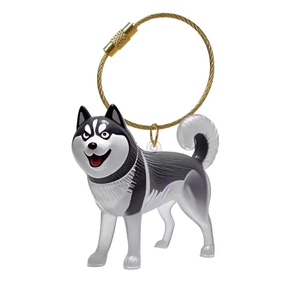 Dog Hair Storage Memorial Keepsake Pendant Backpack Keychain Pet Hair Fur Capsule Key Pendant Transparent Fur Collection Box