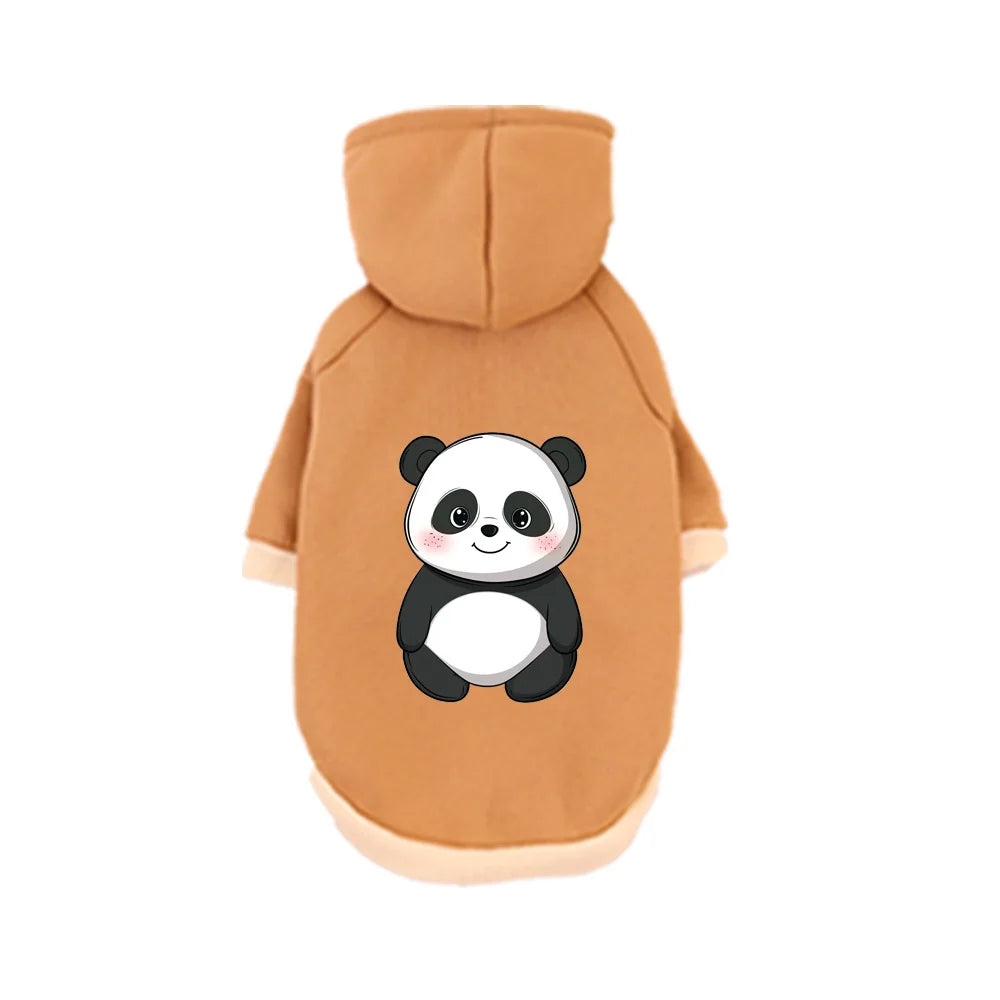 Pet Hooded Sweatshirt  Cats & Dogs Fashion Unique Printed Pattern For Pomeranian  Maltese Golden Retriever