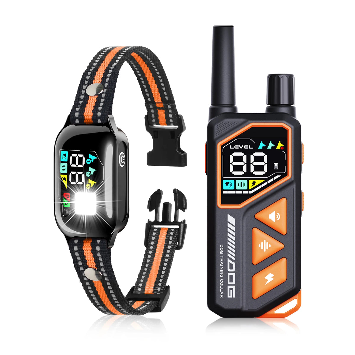 Smart AI Dog Training Collar with Remote – 3300ft Range & IPX7 Waterproof