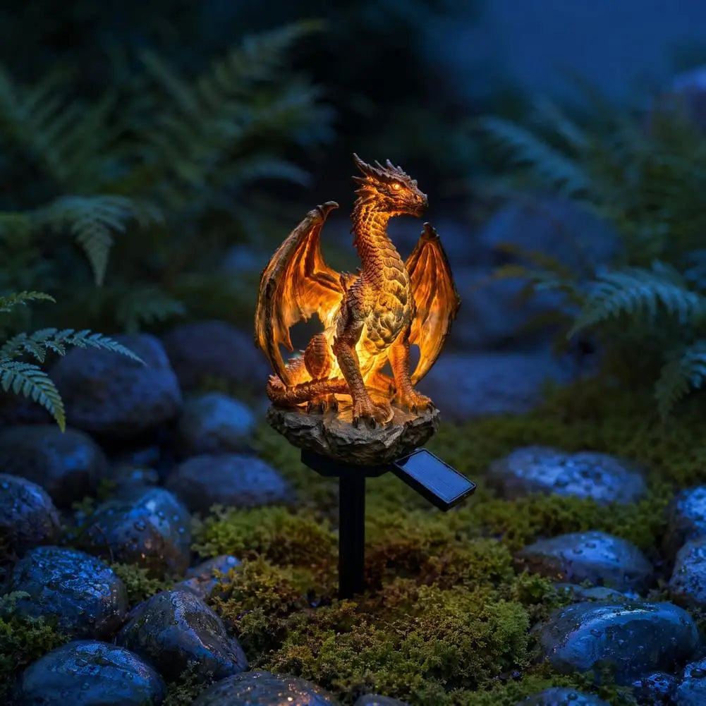 DragonGlow™ Solar Statue 🐉✨ — Ignite Your Garden with Fantasy