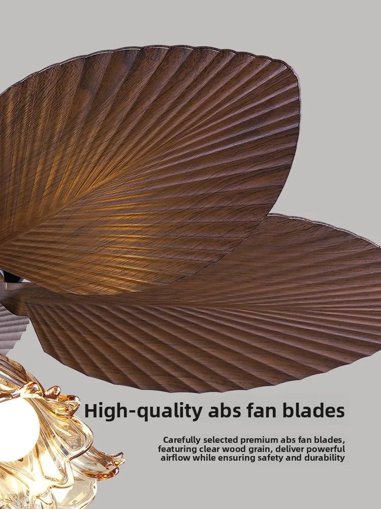 New Style American Retro Fan Lamp Ceiling Fan Set Fan Lamp For Home Living Room And Bedroom Large-Sized Fan Antique Ceiling Lamp