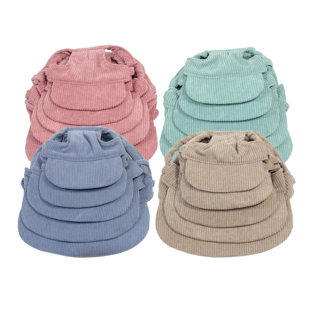 Fashionable Pet Dog Hat with Adjustable Sun Protection XS to XL Size for Small Medium Large Dogs Pet Outdoor Suppies Accessories