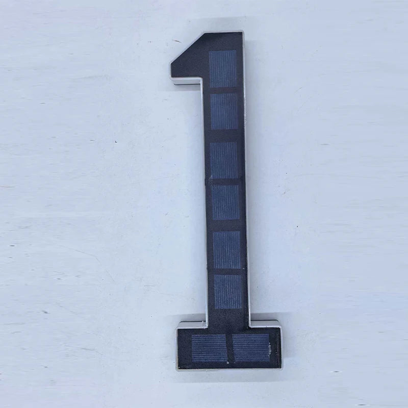 SolarAddress™ LED Numbers 🌞💡 — Easy-to-Spot Home Style